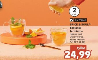 Kaufland Szklanki termiczne 250 ml spice&soul oferta