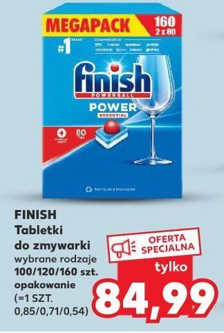 Kaufland Tabletki do zmywarki lemon finish power essential oferta