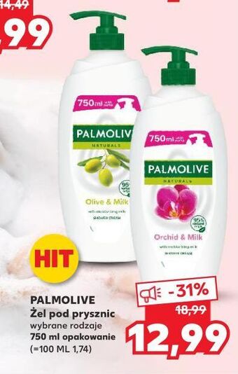Kaufland Żel pod prysznic mleczko oliwkowe palmolive naturals oferta