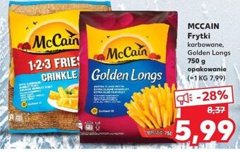 Kaufland Frytki crinkle mccain 1-2-3 oferta