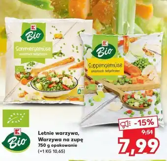 Kaufland Letnie warzywa k-classic bio oferta