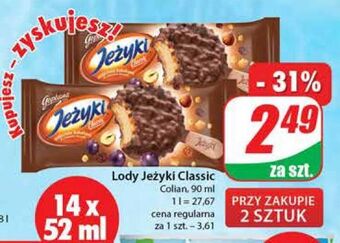Lód classic jeżyki