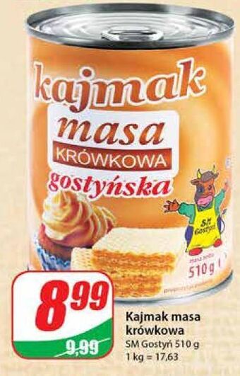 Dino Masa krówkowa kajmak gostyń oferta