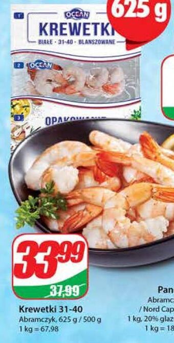 Dino Krewetki białe 31-40 ocean (ryby) oferta