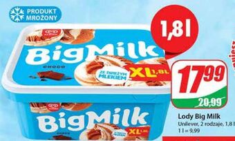 Dino Lody choco algida big milk oferta