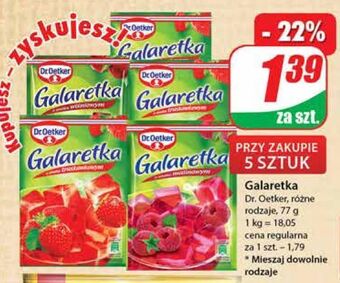 Galaretka truskawkowa dr. oetker