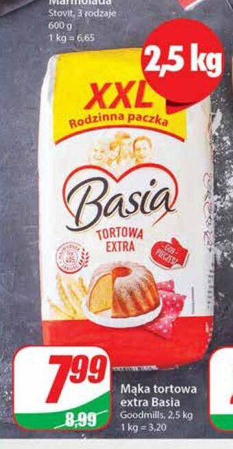 Dino Mąka tortowa extra basia oferta