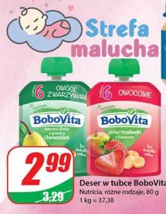 Dino Mus suszona śliwka z gruszką i buraczkiem bobovita oferta
