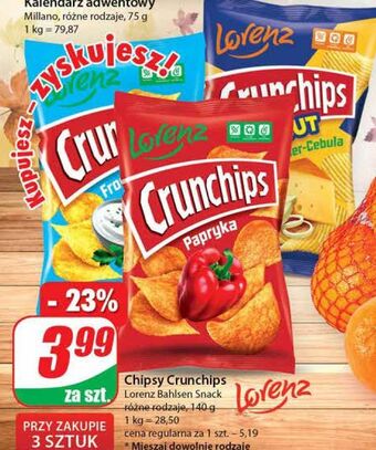 Dino Chipsy fromage crunchips oferta