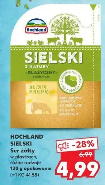 Kaufland Ser klasyczny hochland sielski oferta