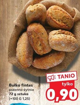 Kaufland Bułka fitness pszenno-żytnia oferta