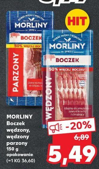 Kaufland Boczek wędzony plastry morliny oferta