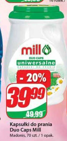 Dino Kapsułki do prania uniwersalne mill professional oferta