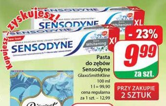Dino Pasta do zębów sensodyne extra whitening oferta