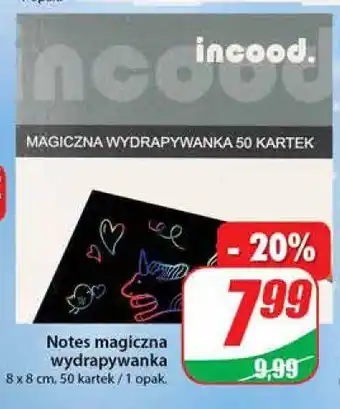 Dino Notes magiczna wydrapywanka incood. oferta