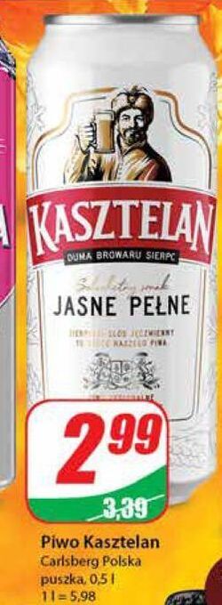 Dino Piwo kasztelan jasne pełne oferta