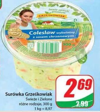 Surówka colesław wykwintny z sosem chrzanowym grześkowiak
