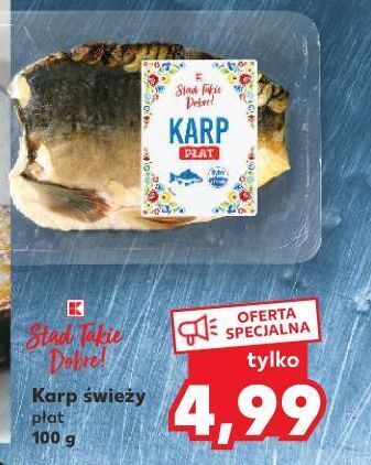 Kaufland Karp świeży płat k-classic stąd takie dobre! oferta