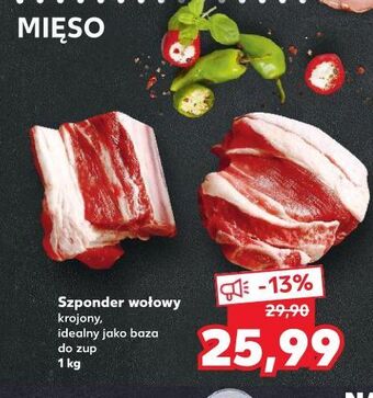Kaufland Szponder wołowy oferta
