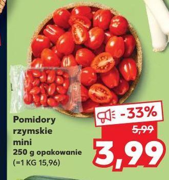 Kaufland Pomidory rzymskie mini oferta