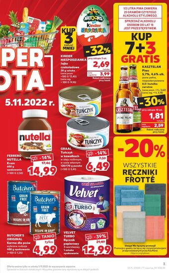 Kaufland Piwo kasztelan niepasteryzowane oferta