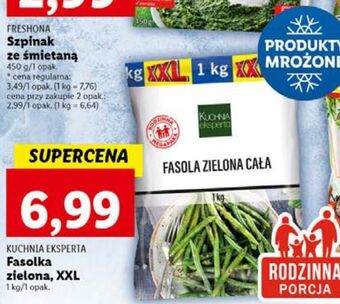 Lidl Fasolka zielona cała kuchnia eksperta oferta