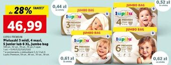 Lidl Pieluchy midi 3 lupilu premium oferta