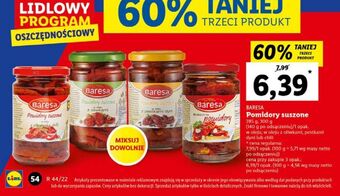 Lidl Pomidory suszone baresa oferta