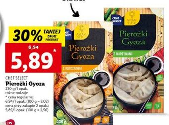 Lidl Pierożki gyoza z warzywami chef select oferta