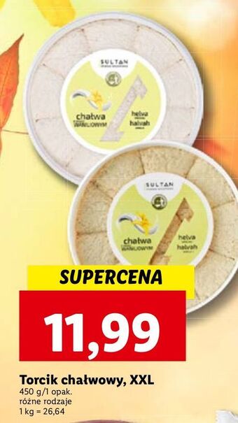 Lidl Chałwa waniliowa sultan oferta