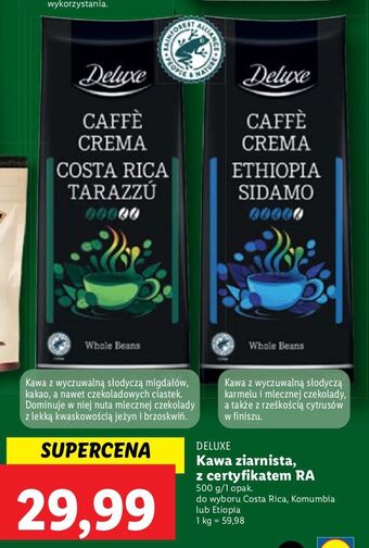 Lidl Kawa costa rica tarrazu deluxe oferta