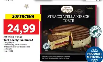 Lidl Tort stracciatella confiserie firenze oferta