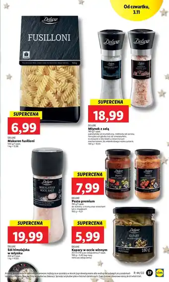 Lidl Młynek z solą kryształową pakistanu deluxe oferta