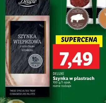 Lidl Szynka wieprzowa z orzechami włoskimi deluxe oferta