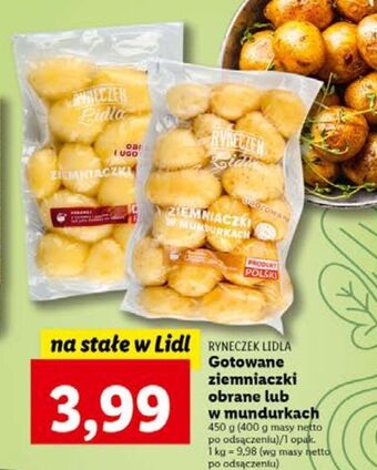Lidl Ziemniaczki gotowane obrane ryneczek lidla oferta