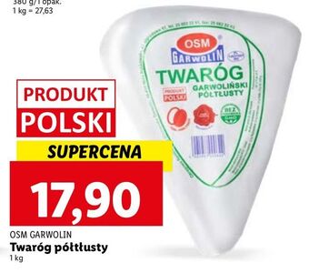 Lidl Twaróg półtłusty osm garwolin oferta