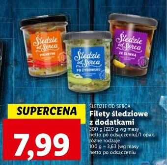 Lidl Filety śledziowe ze śliwką śledzie od serca oferta