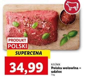 Lidl Udziec wołowy rzeźnik codzienna dostawa oferta