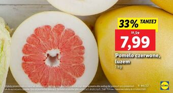 Lidl Pomelo czerwone oferta