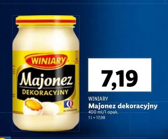 Majonez dekoracyjny winiary