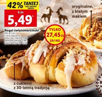 Lidl Rogal świętomarciński oferta