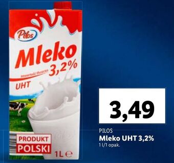 Lidl Mleko 3.2% pilos oferta