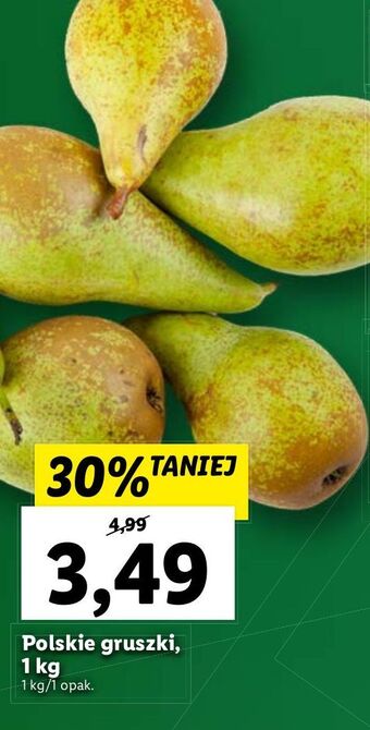 Lidl Gruszki oferta