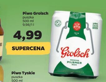 Netto Grolsch Piwo puszka 500 ml oferta