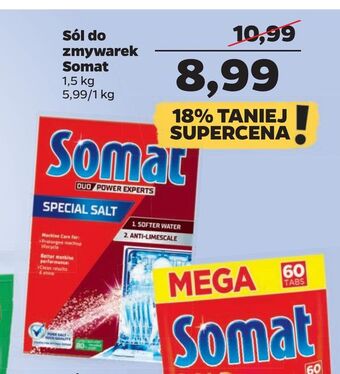 Netto Somat Sól do zmywarek 1,5 kg oferta