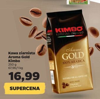 Netto Kimbo Kawa ziarnista aroma gold 250 g oferta