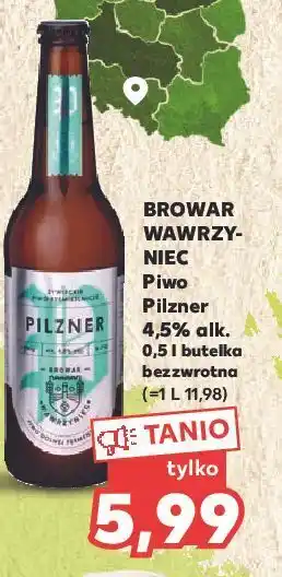 Kaufland Piwo wawrzyniec pilzner oferta