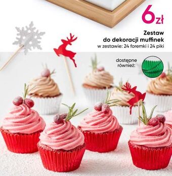 Pepco Zestaw do dekoracji muffinek oferta