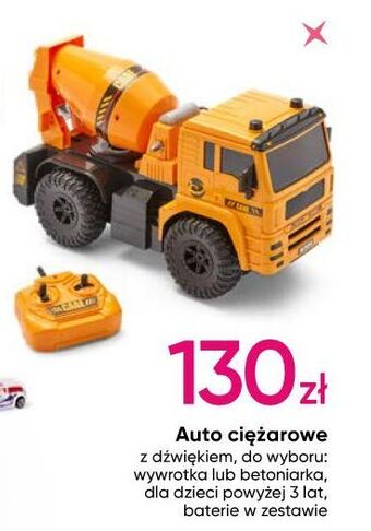 Pepco Samochód betoniarka oferta