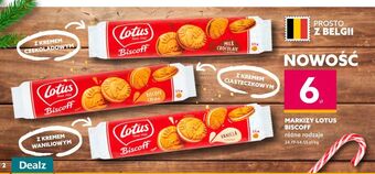 Dealz Markizy z kremem ciasteczkowym lotus oferta